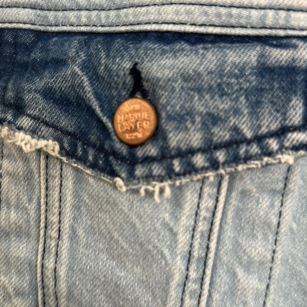 NEW Marine layer ray denim jacket - Picture 6 of 8